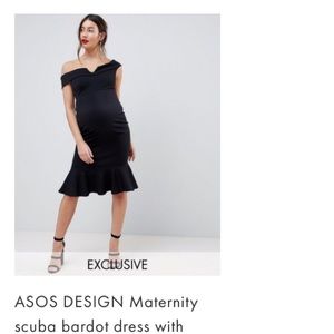 ASOS Maternity Scuba Dress